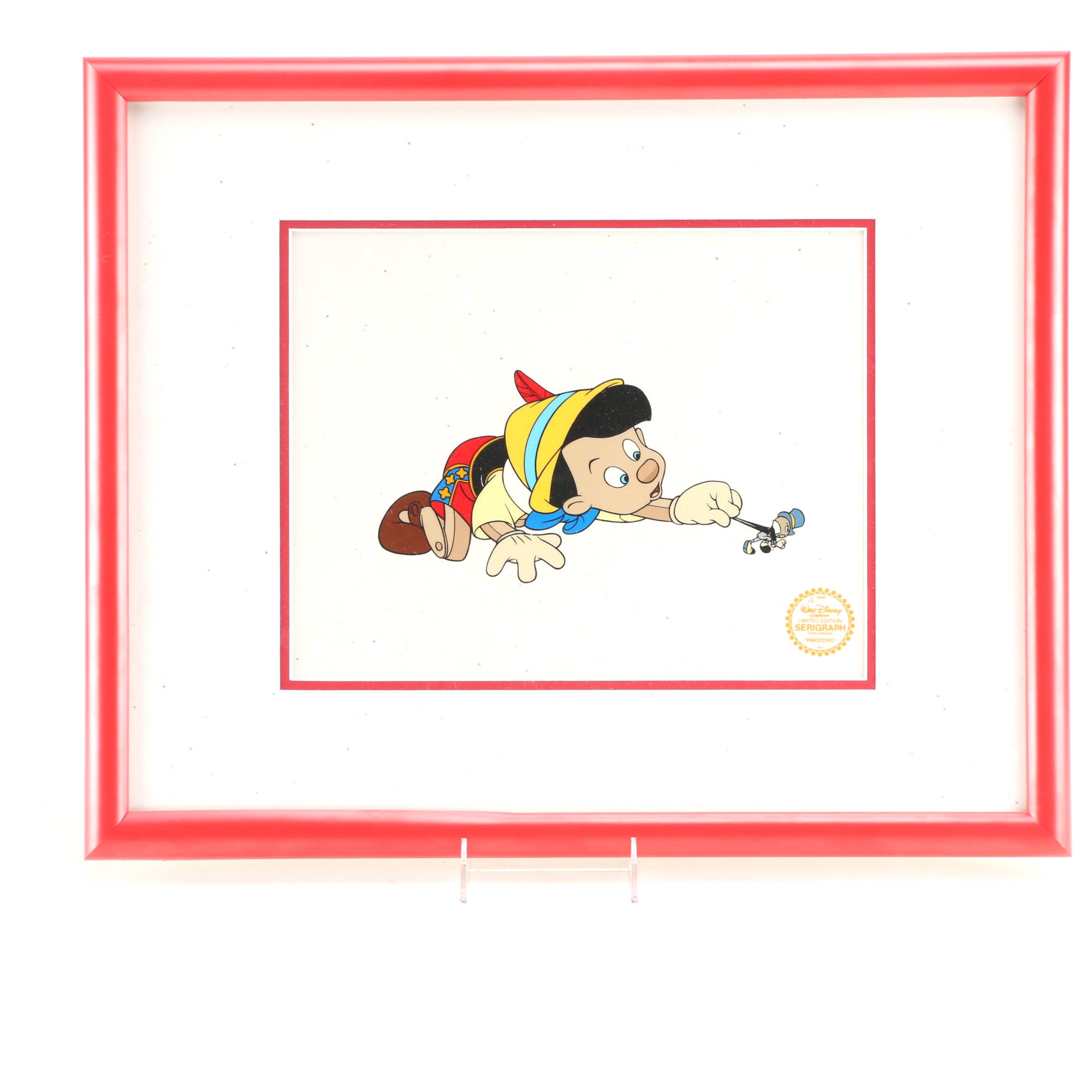 Limited Edition Serigraph of Pinocchio