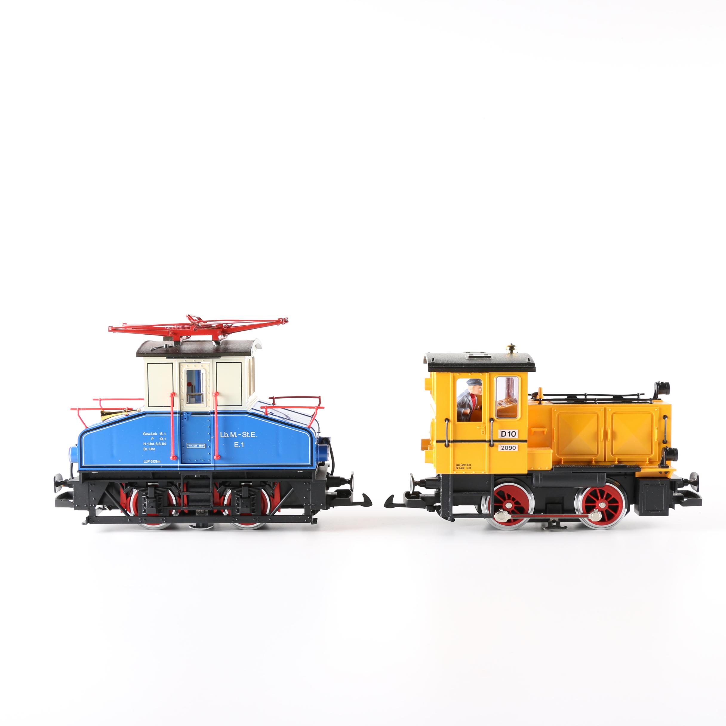 Vintage LGB Model Train Engines