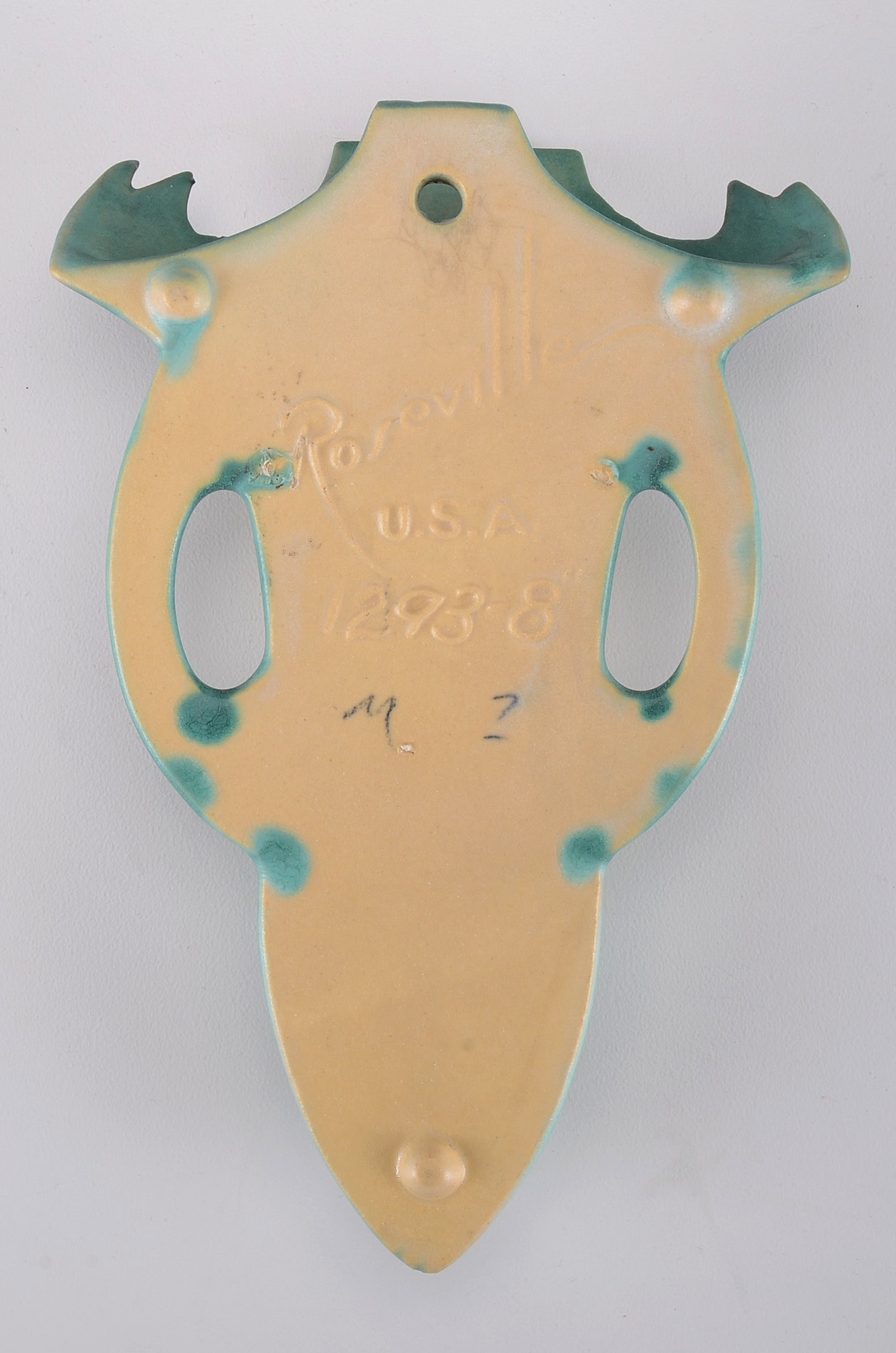 Roseville Pottery "Peony" Wall Pockets