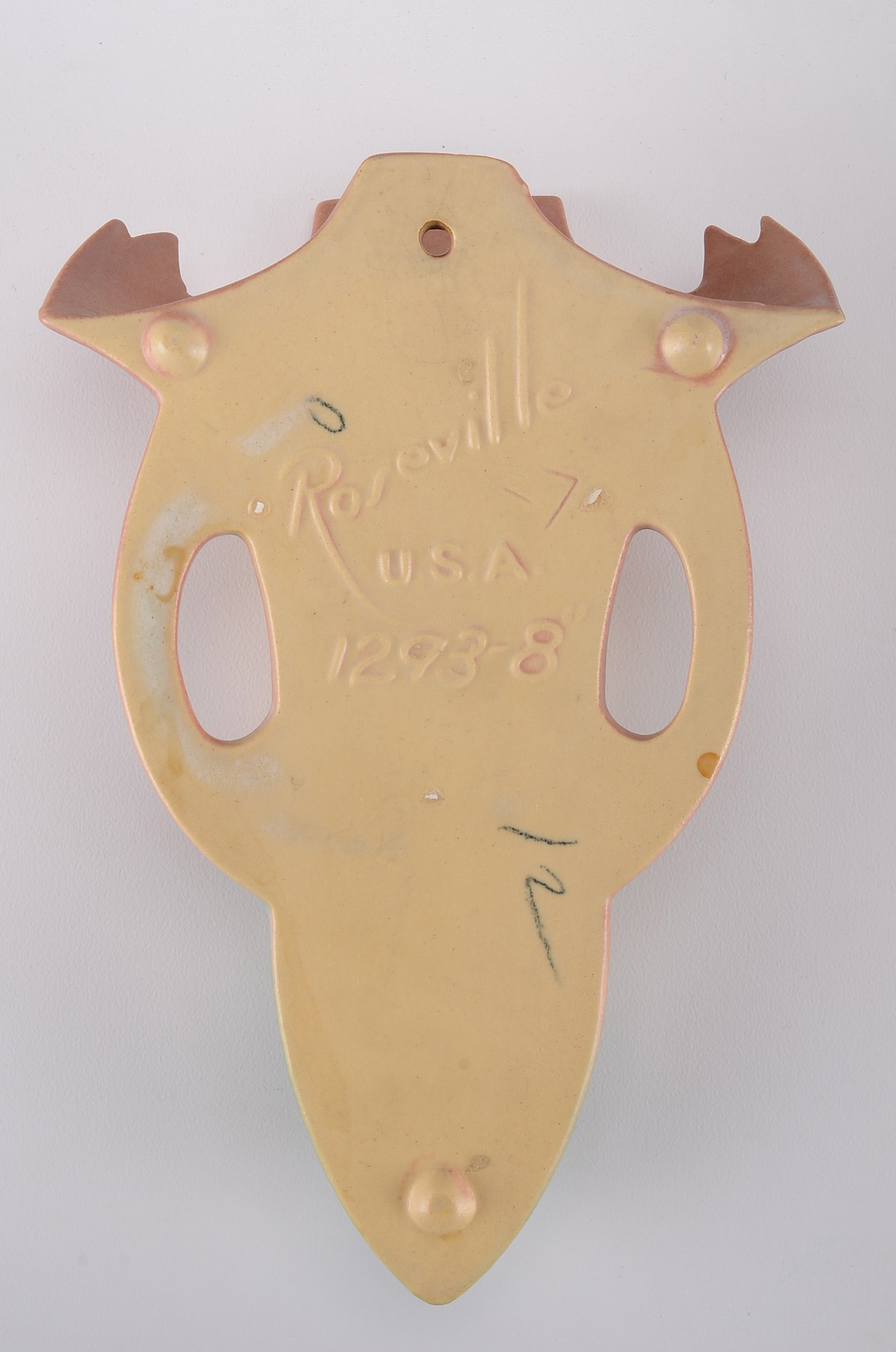 Roseville Pottery "Peony" Wall Pockets