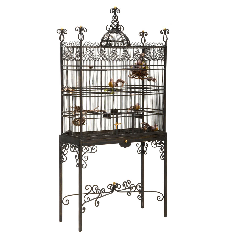 Maitland smith bird cage sale