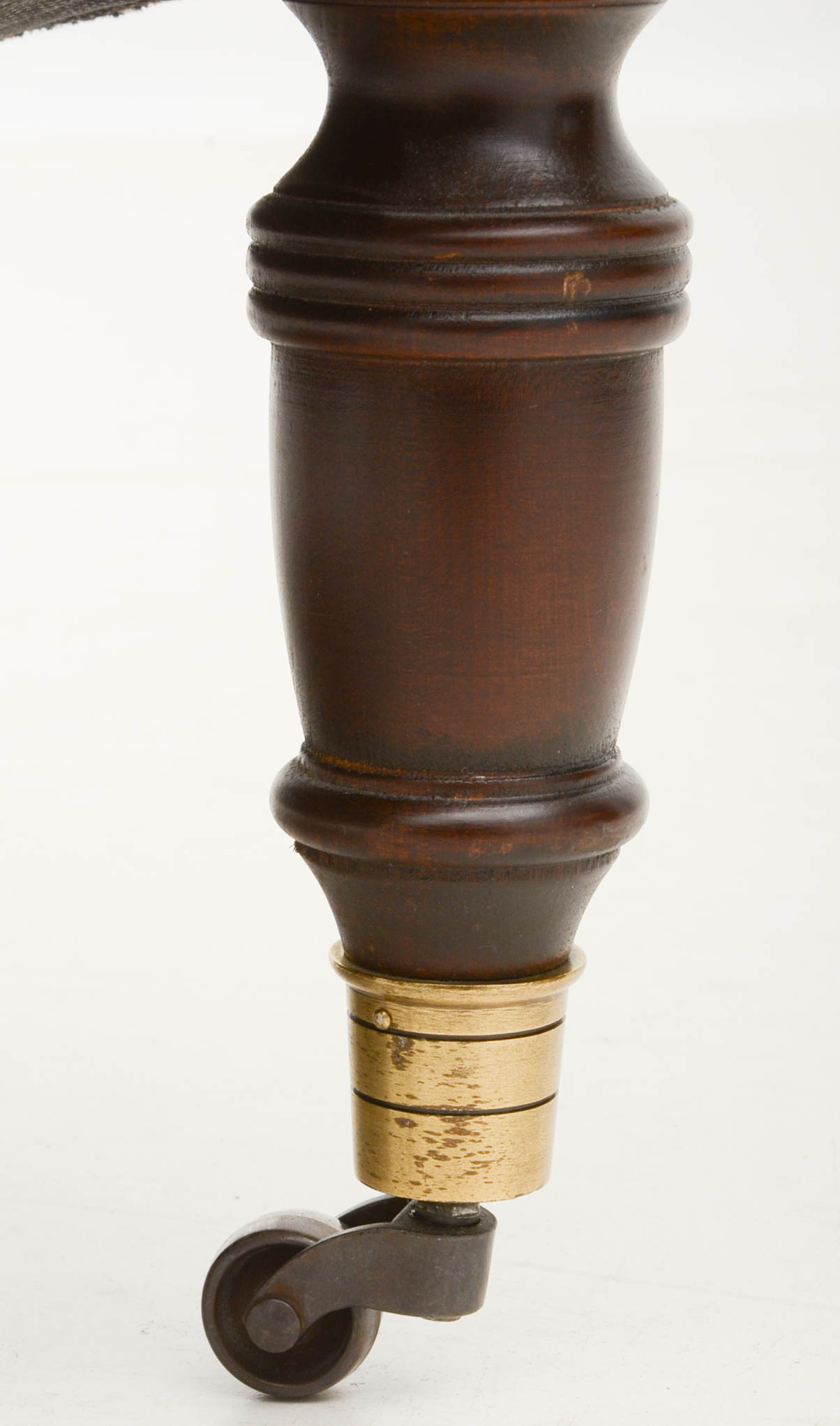 Pair of Leopard Print Upholstered Armless Side Chairs Susan had in Her Studio Dressing Room in Los Angeles