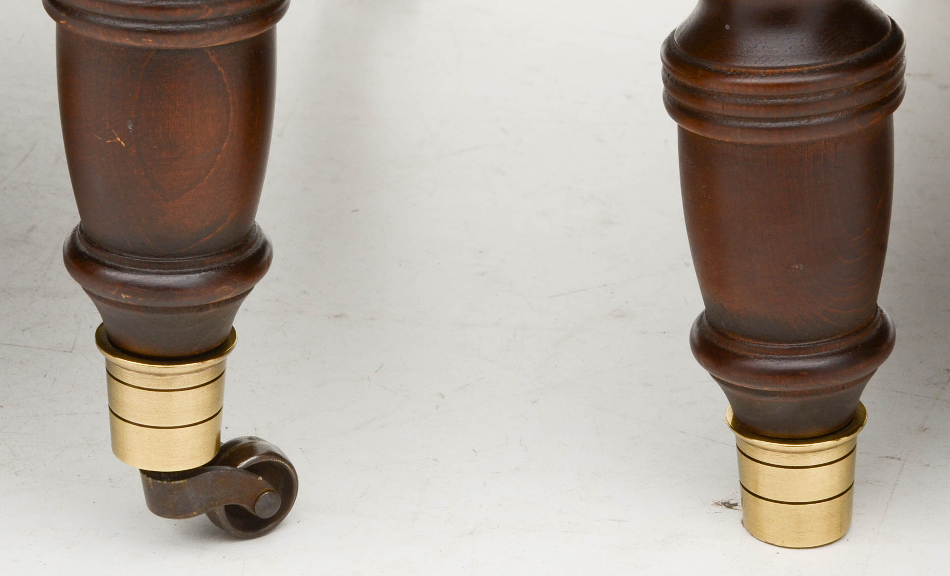 Pair of Leopard Print Upholstered Armless Side Chairs Susan had in Her Studio Dressing Room in Los Angeles