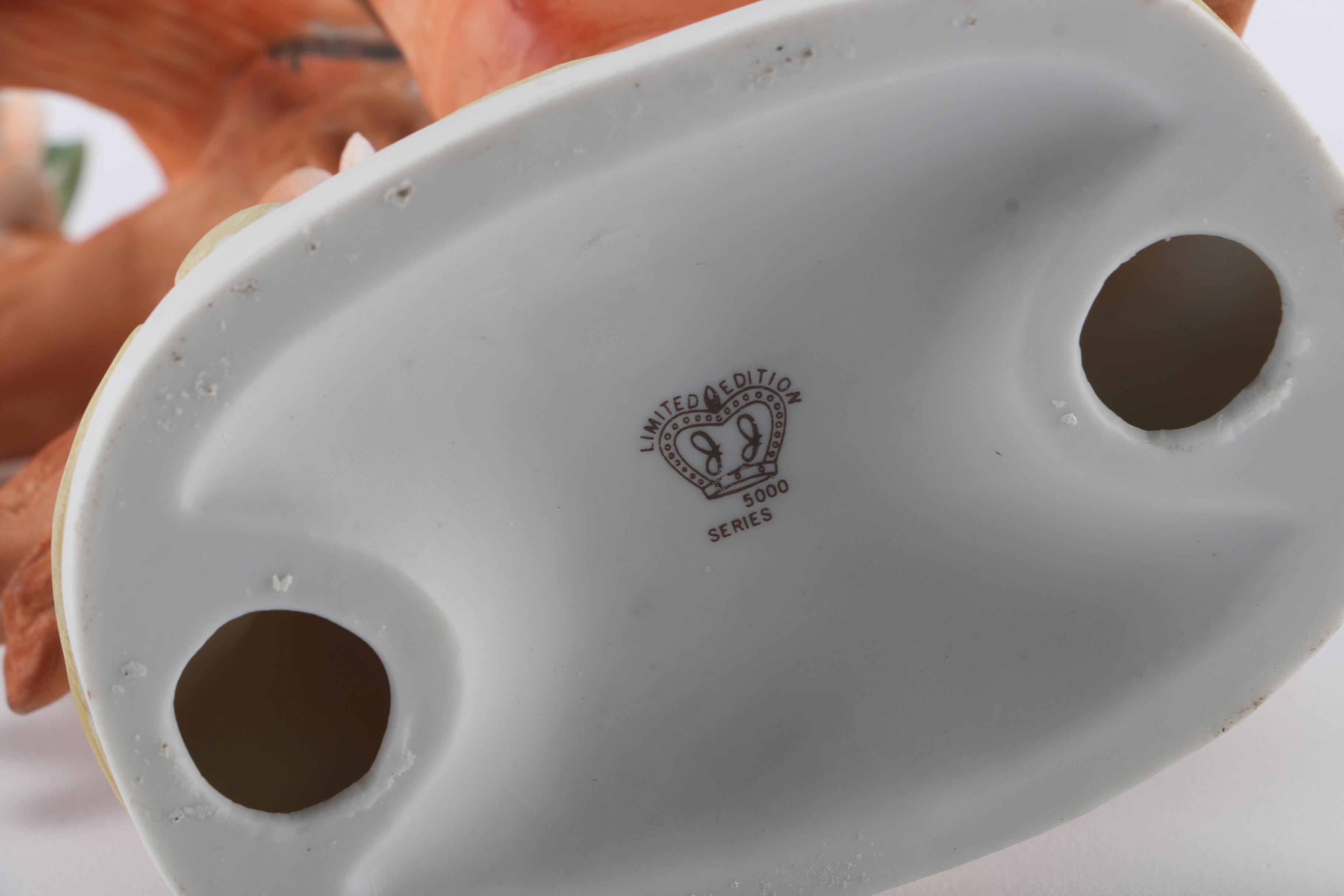 Handcrafted Bird Figurines Includes Lefton