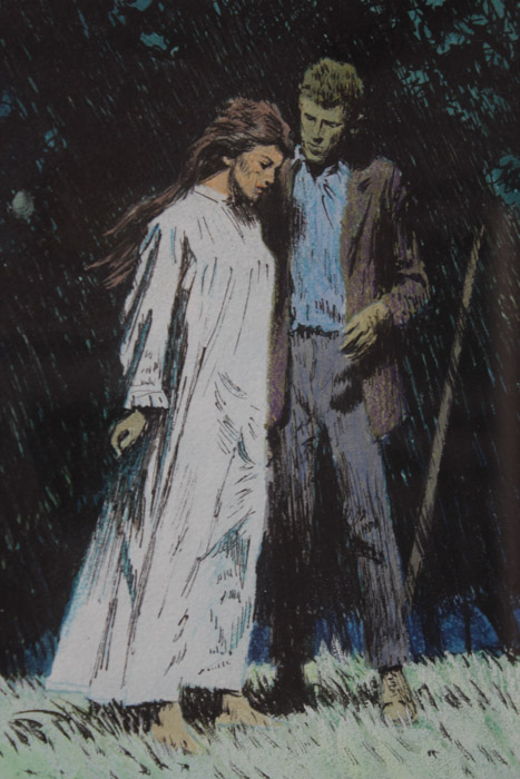 Stan Galli 1963 Gouache Painting on Board for "McCall's Magazine"