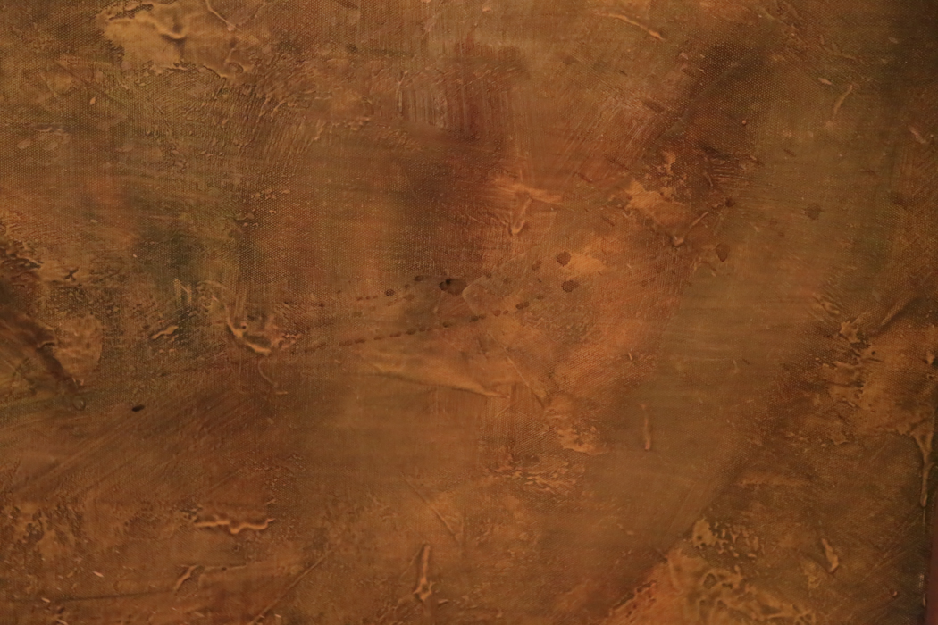 Large Oil on Canvas Signed K. Beck