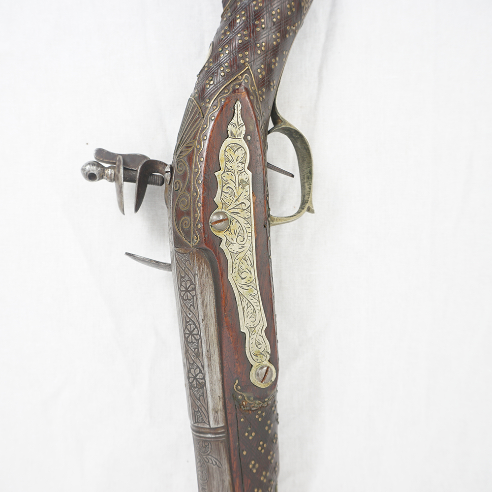 Circa 1840 Ottoman Empire Blunderbuss With Mother of Pearl