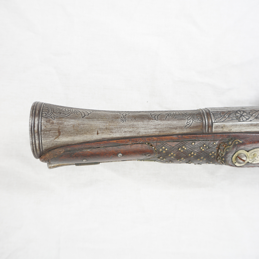 Circa 1840 Ottoman Empire Blunderbuss With Mother of Pearl