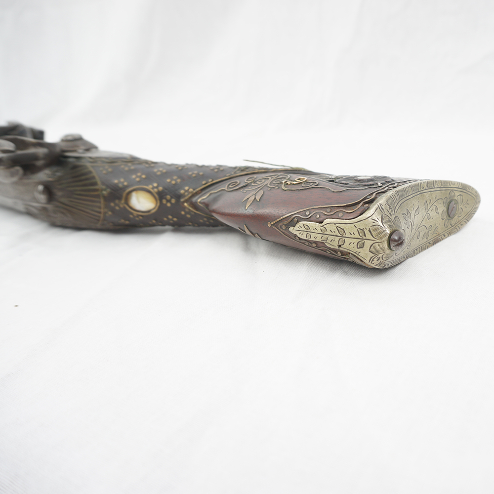 Circa 1840 Ottoman Empire Blunderbuss With Mother of Pearl