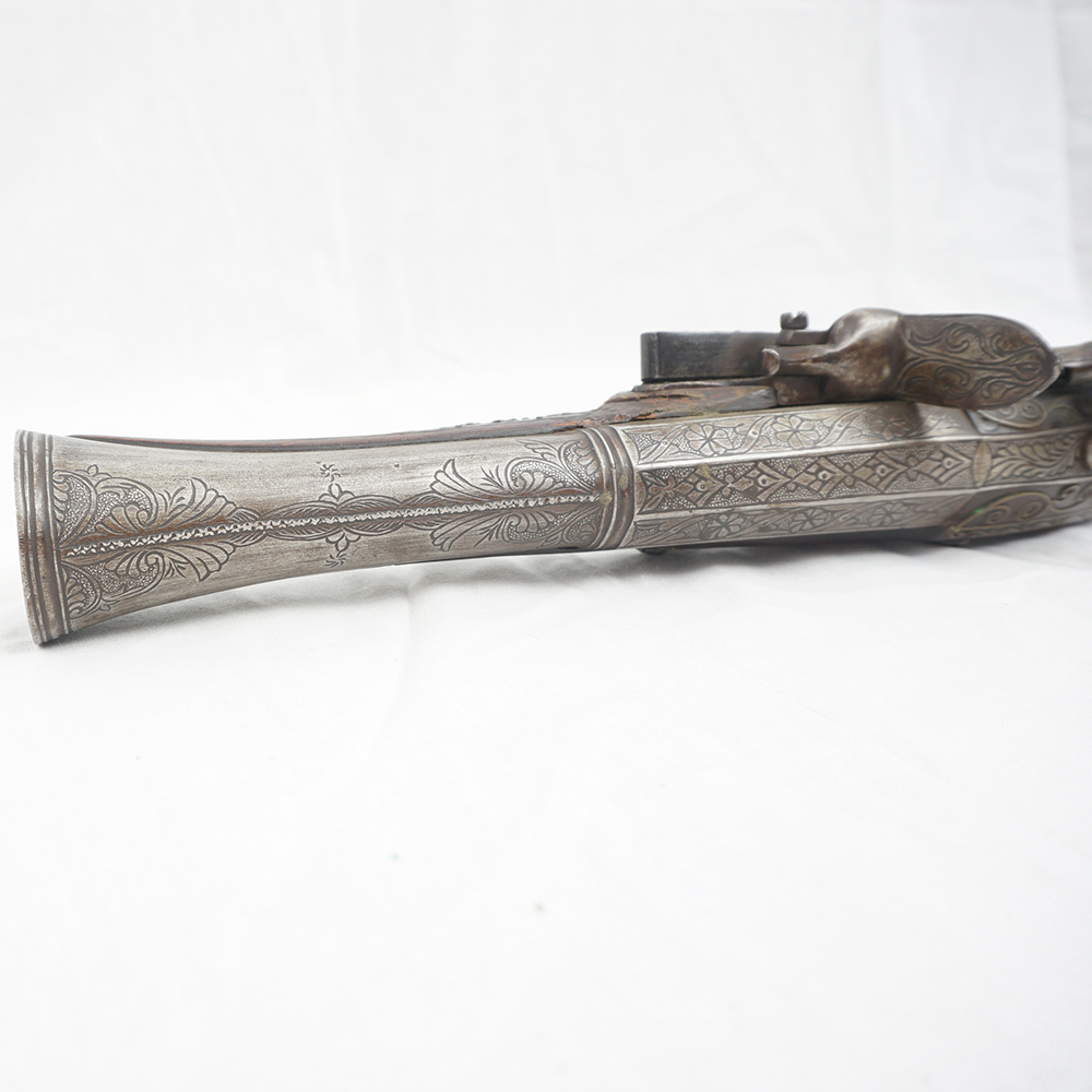 Circa 1840 Ottoman Empire Blunderbuss With Mother of Pearl