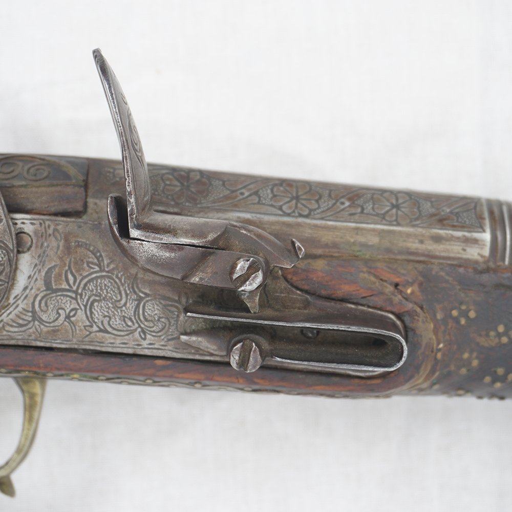 Circa 1840 Ottoman Empire Blunderbuss With Mother of Pearl
