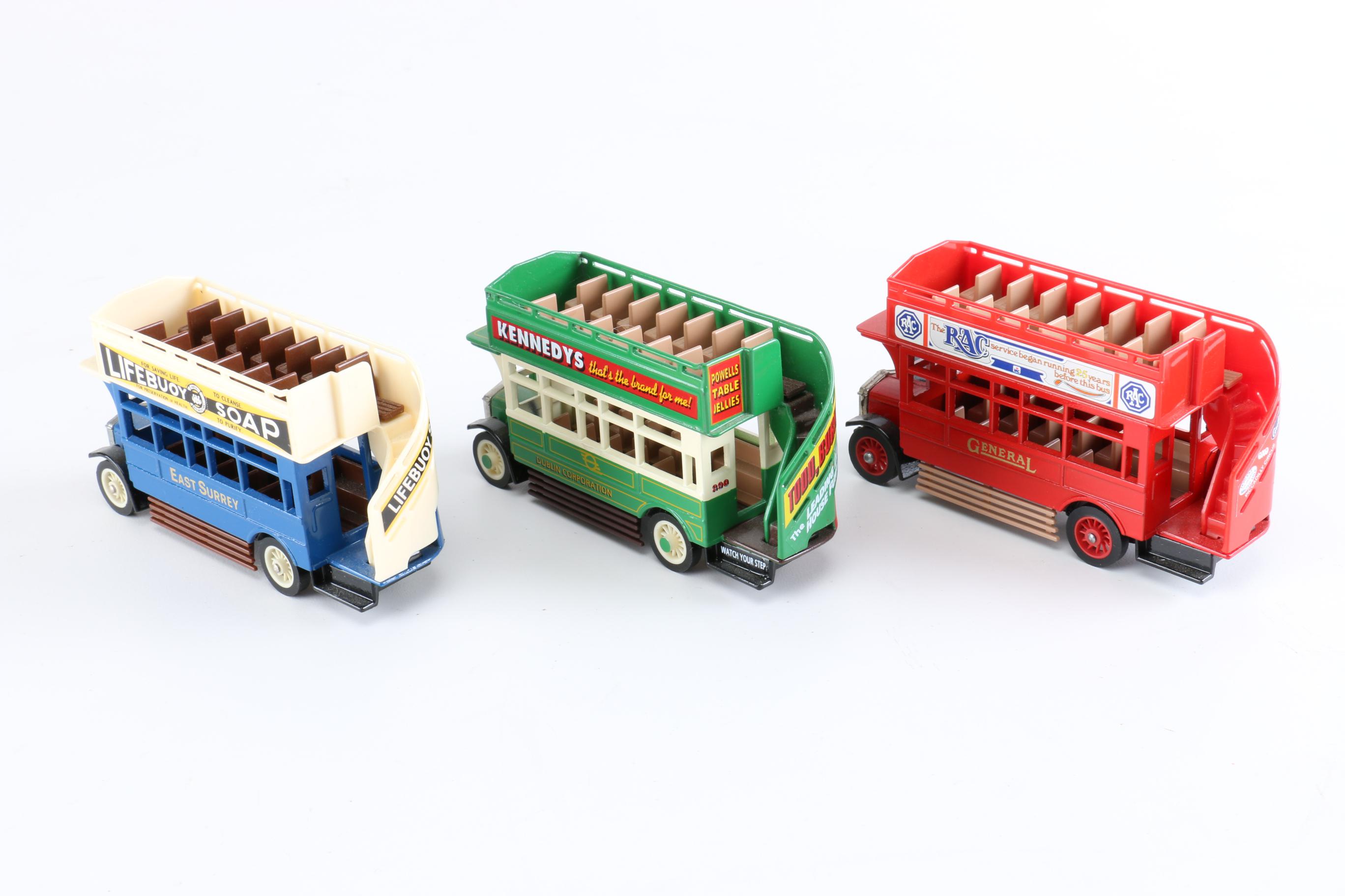 Matchbox "Models of Yesteryear" Double Decker Buses and More