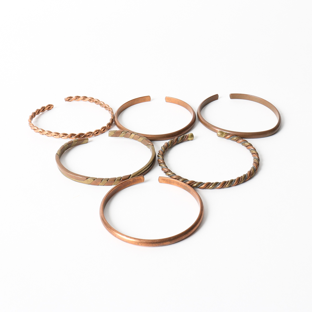African Copper Bracelets EBTH
