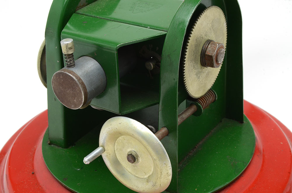 Vintage B & B Co. Steel Marble Cannon Toy