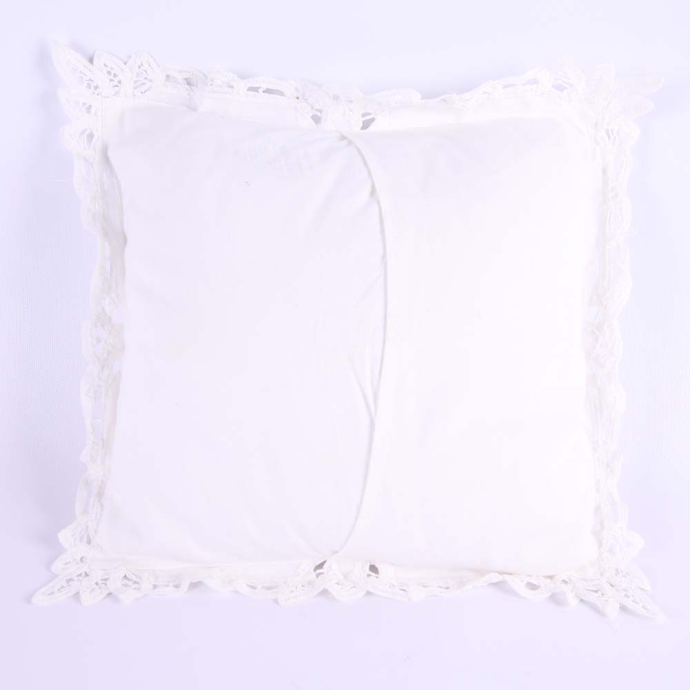 Set of Three Vintage Lace Pillows