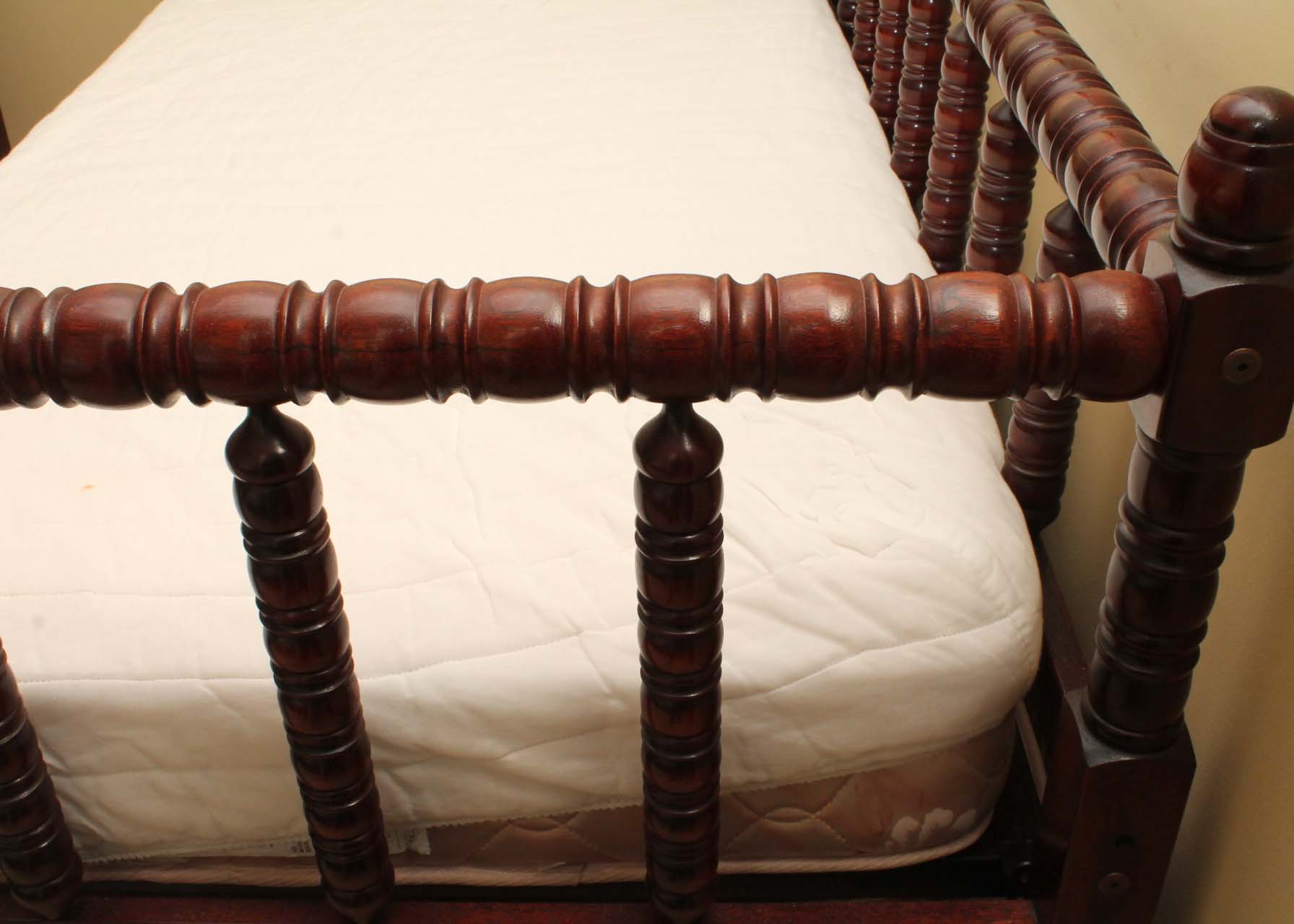 Jenny Lind-Style Cherry Trundle Bed