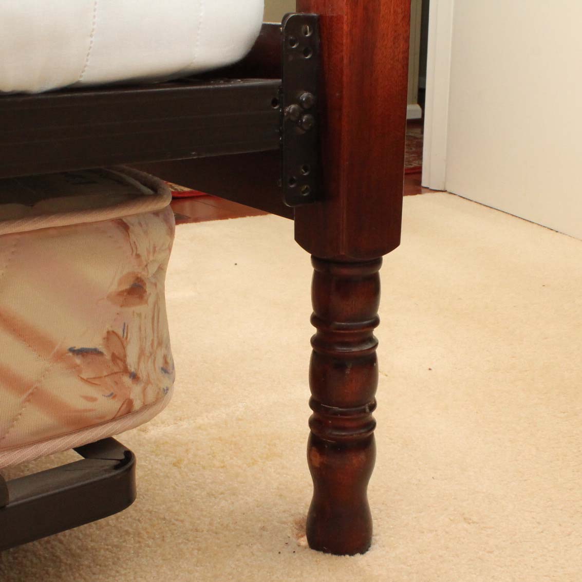 Jenny Lind-Style Cherry Trundle Bed