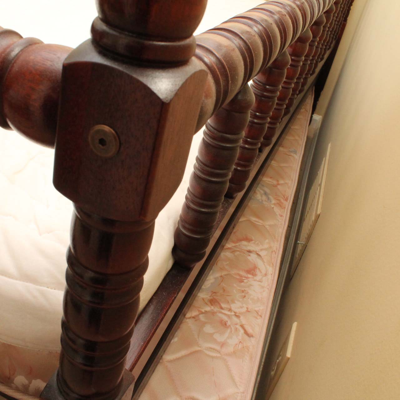 Jenny Lind-Style Cherry Trundle Bed