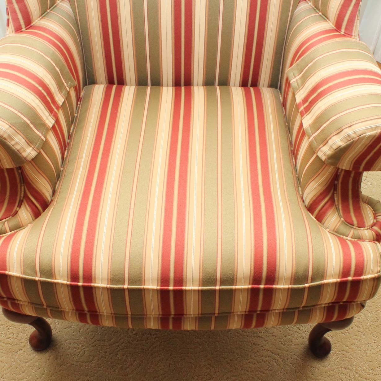 Sherrill Furniture Wing Back Chair