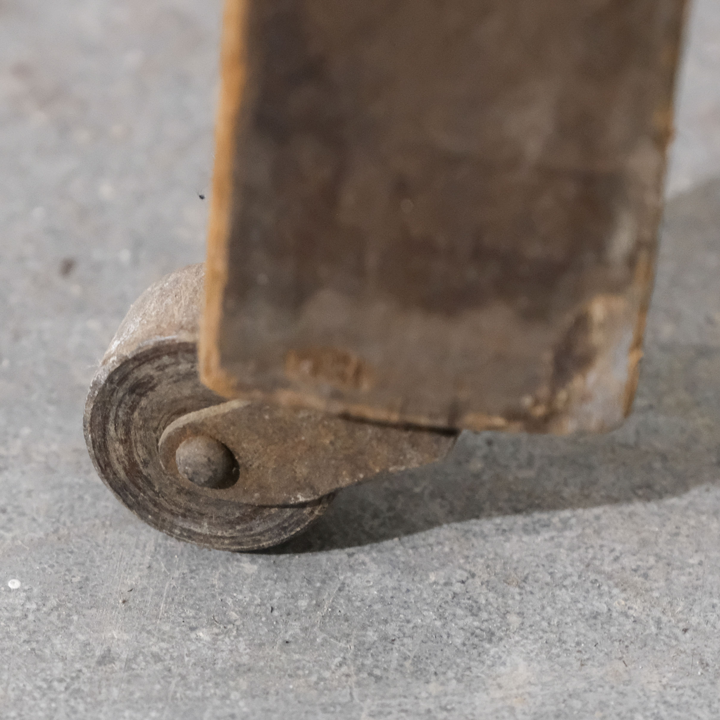 Circa 1930s Jacobean Style Twin Size Bed Frames