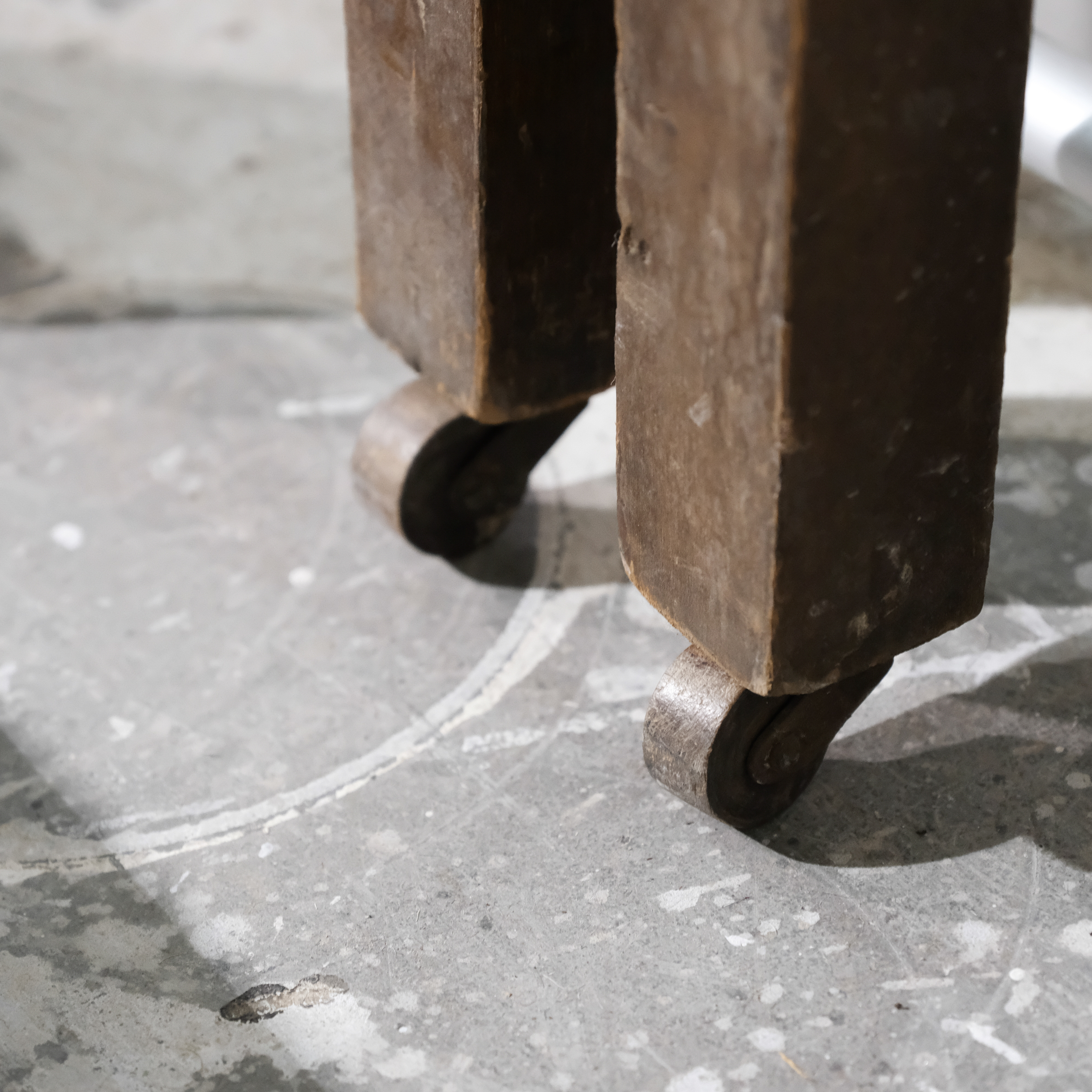 Circa 1930s Jacobean Style Twin Size Bed Frames