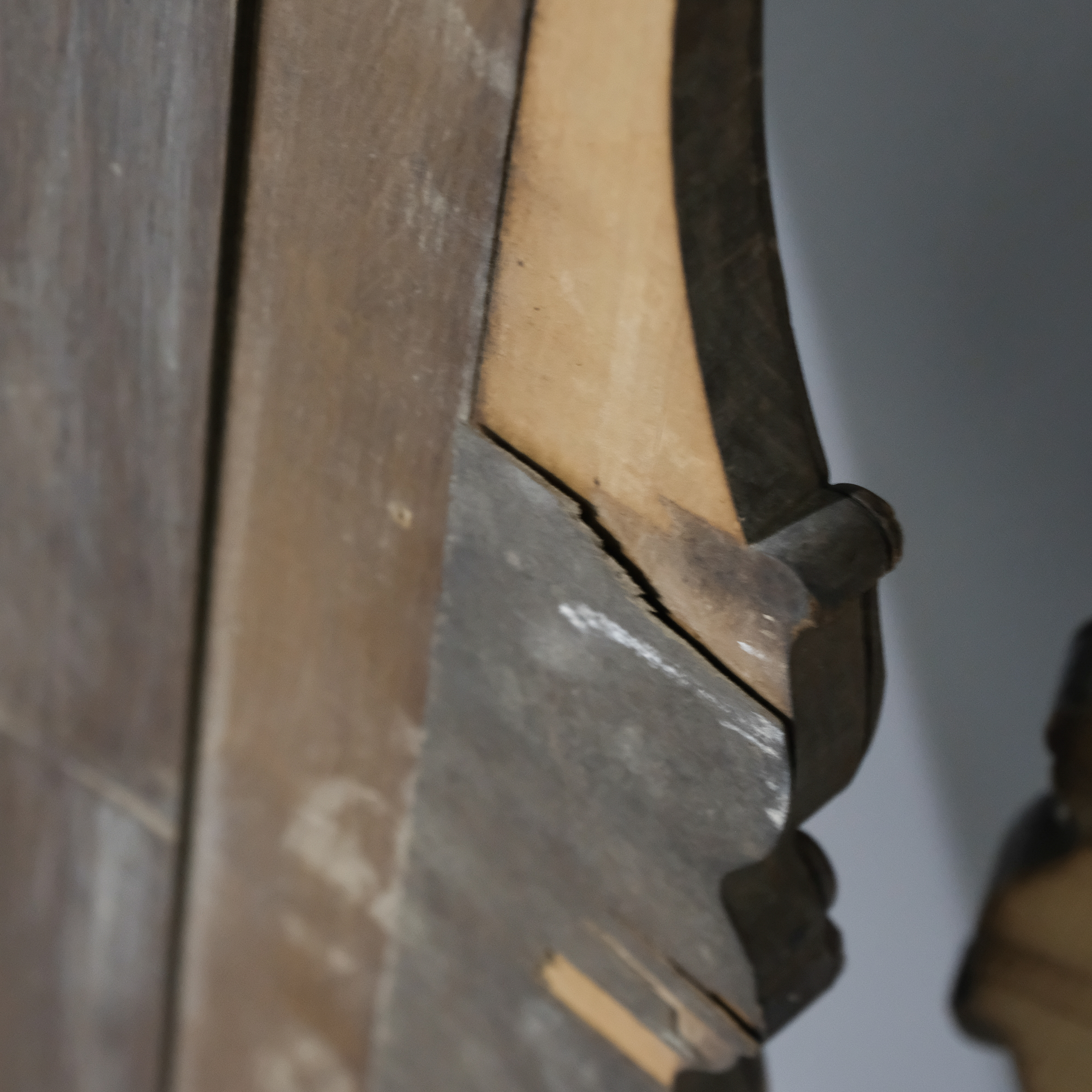 Circa 1930s Jacobean Style Twin Size Bed Frames