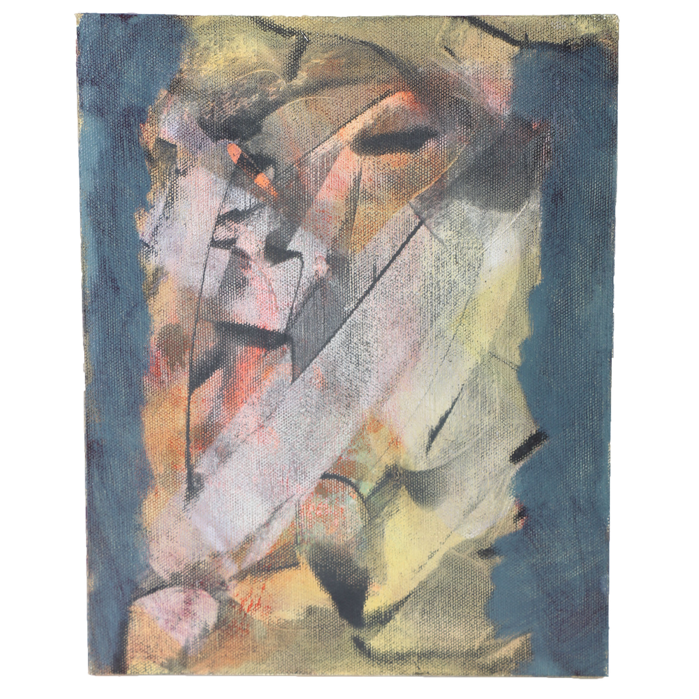 Ricardo Morin Oil Painting on Linen on Board "Still Twenty-eight"