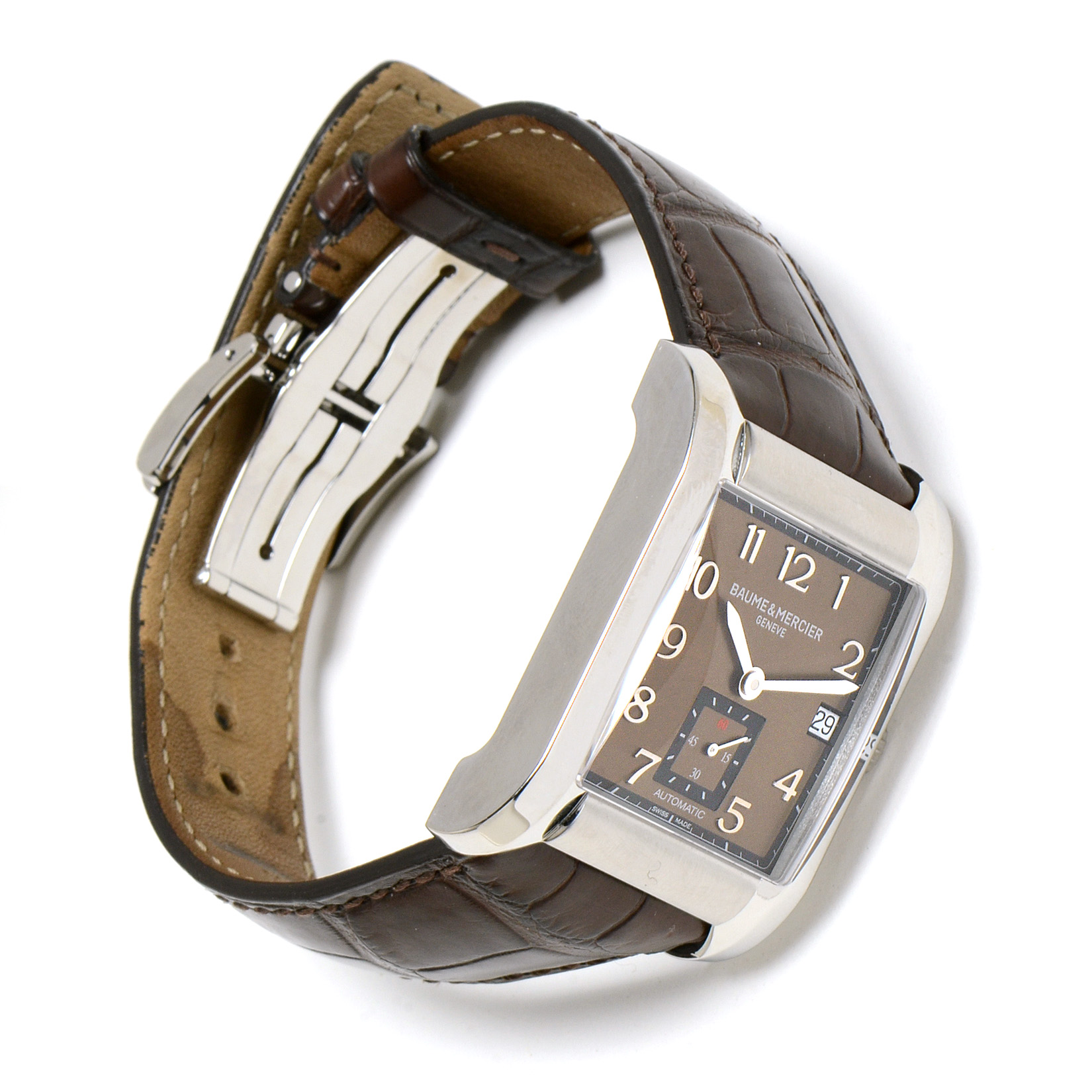 Men's Baume & Mercier Geneve Hampton 65697 Steel Automatic Watch