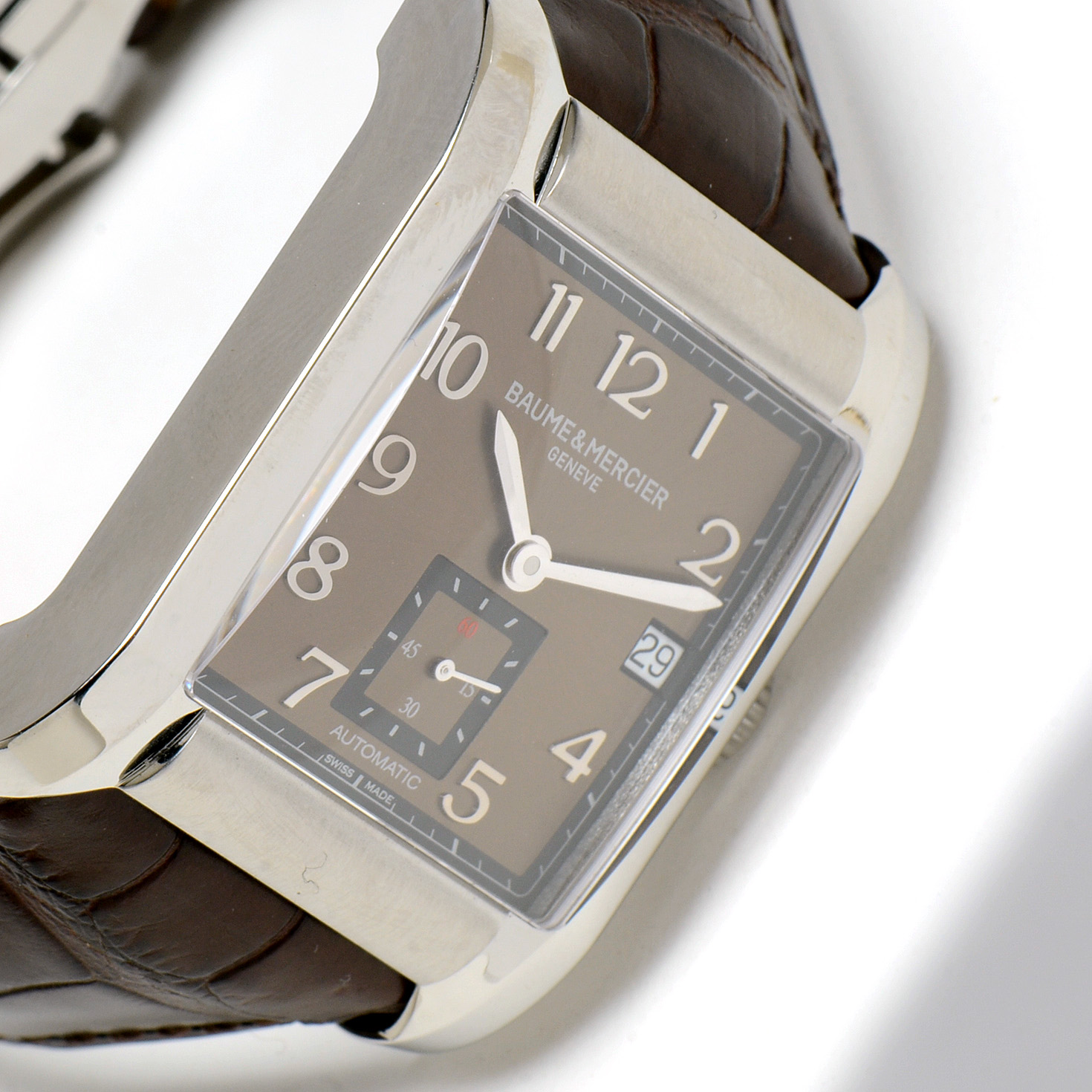 Men's Baume & Mercier Geneve Hampton 65697 Steel Automatic Watch