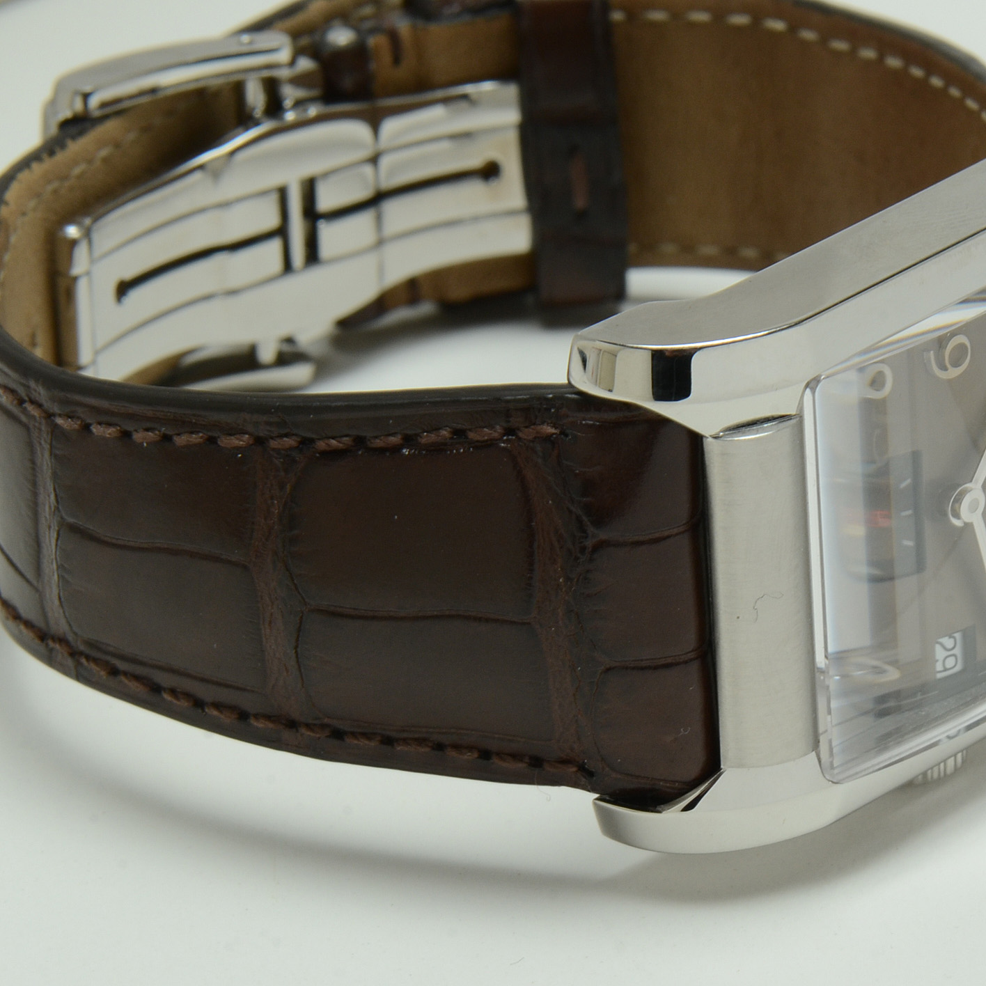 Men's Baume & Mercier Geneve Hampton 65697 Steel Automatic Watch