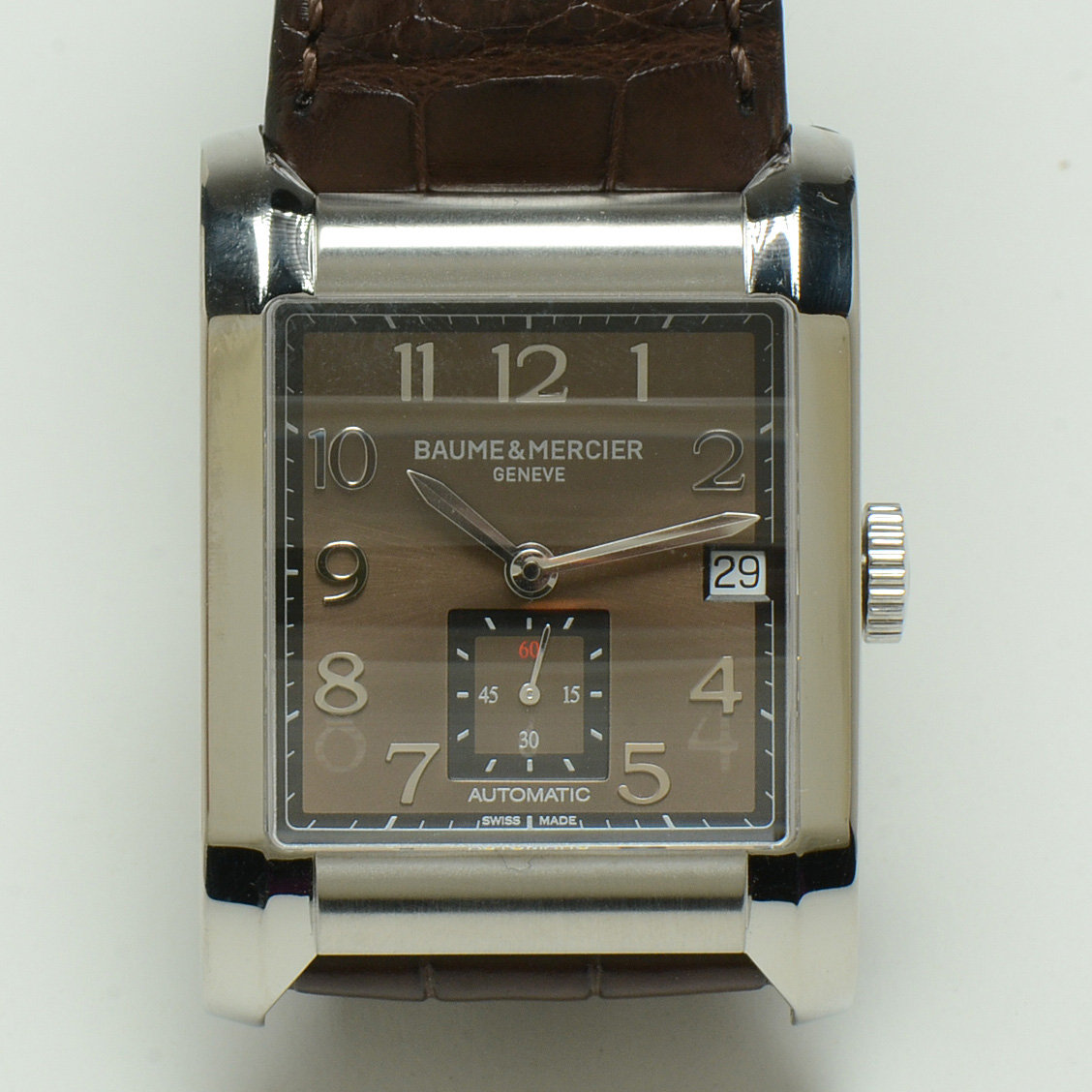 Men's Baume & Mercier Geneve Hampton 65697 Steel Automatic Watch