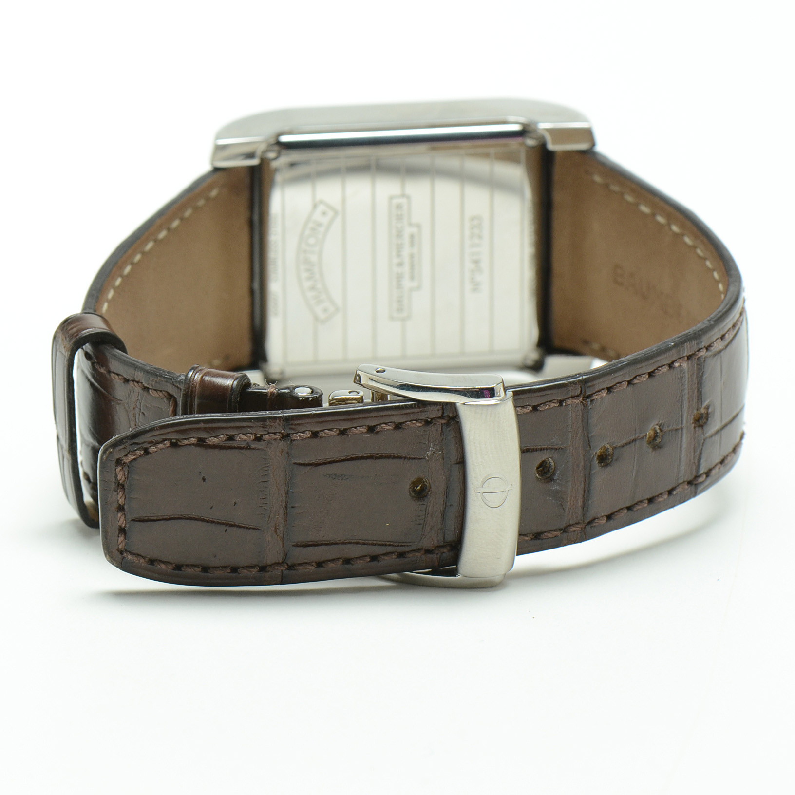 Men's Baume & Mercier Geneve Hampton 65697 Steel Automatic Watch