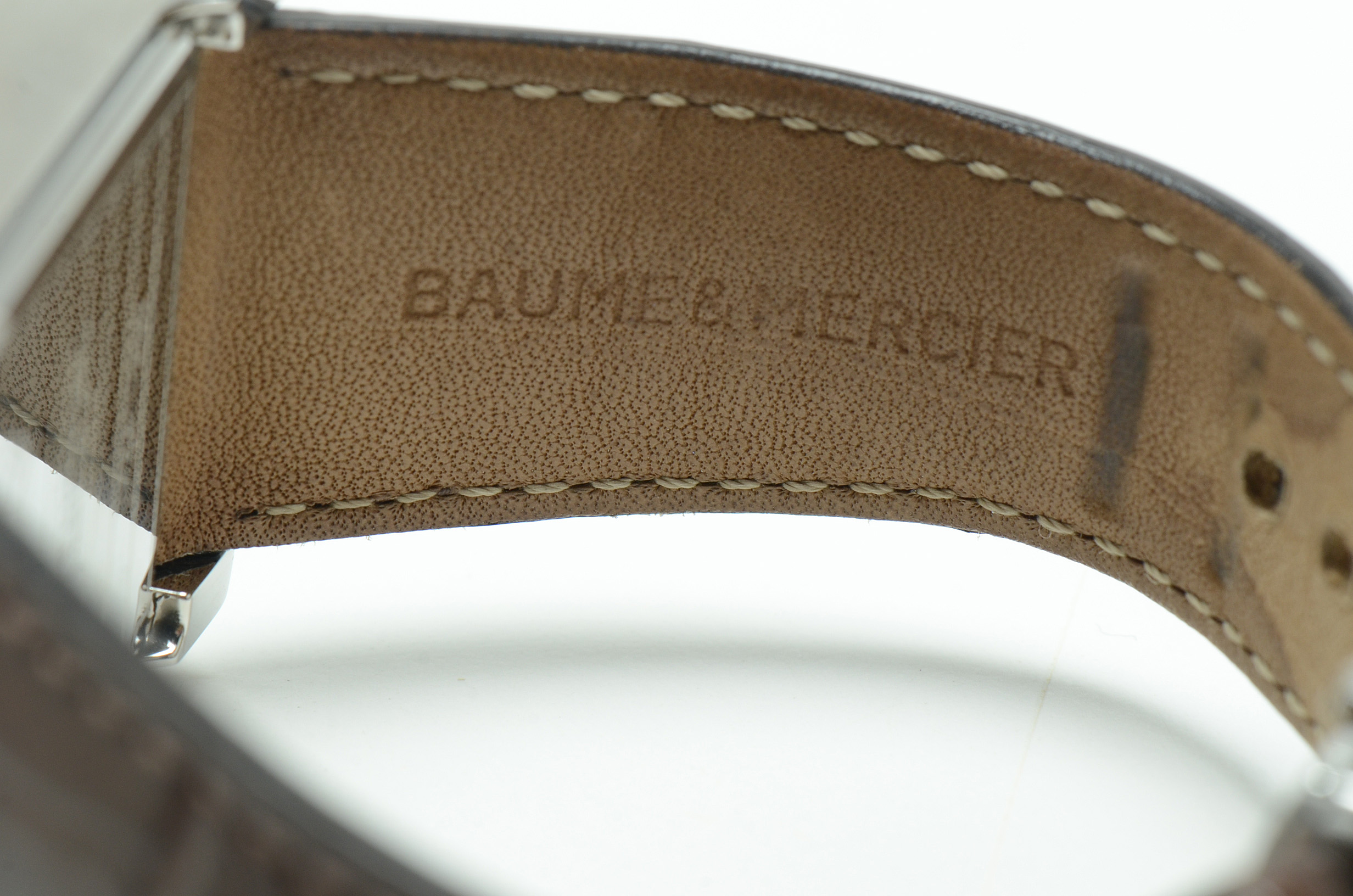 Men's Baume & Mercier Geneve Hampton 65697 Steel Automatic Watch