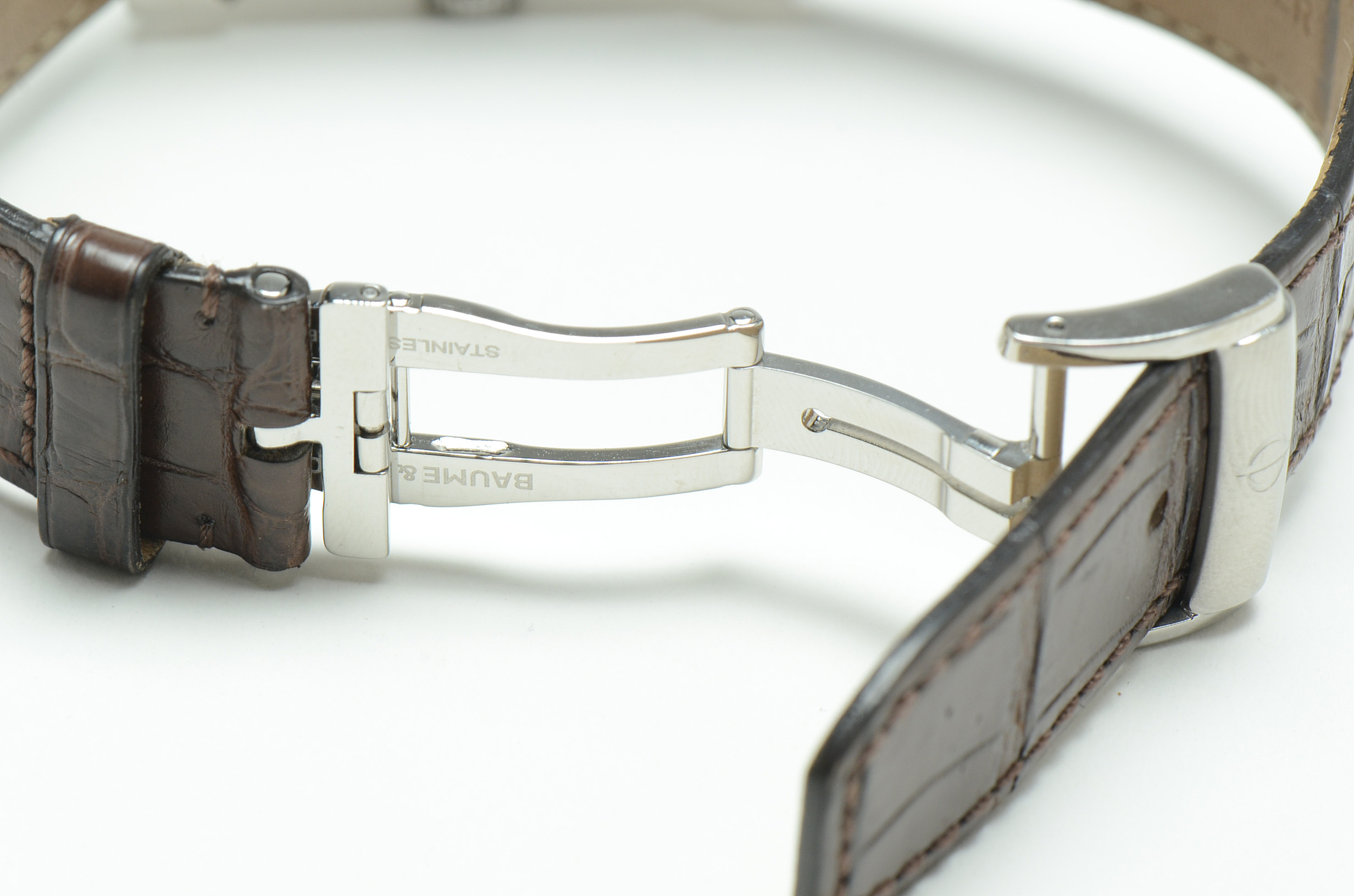 Men's Baume & Mercier Geneve Hampton 65697 Steel Automatic Watch