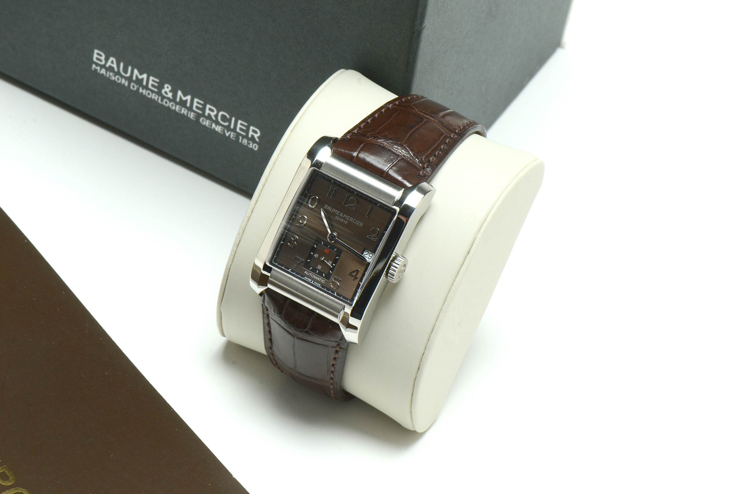 Men's Baume & Mercier Geneve Hampton 65697 Steel Automatic Watch