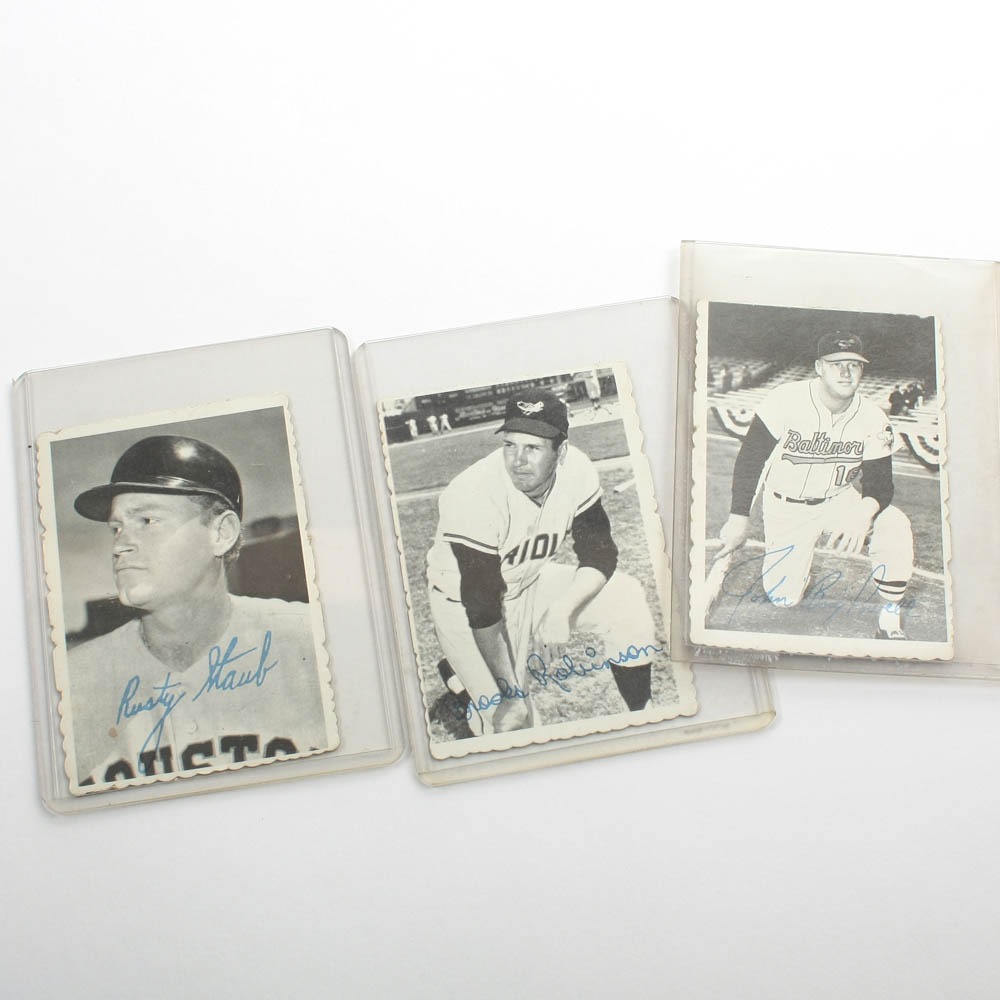 Vintage Baseball Trading Cards Collection