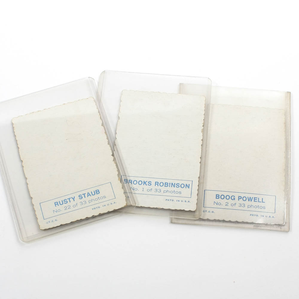 Vintage Baseball Trading Cards Collection