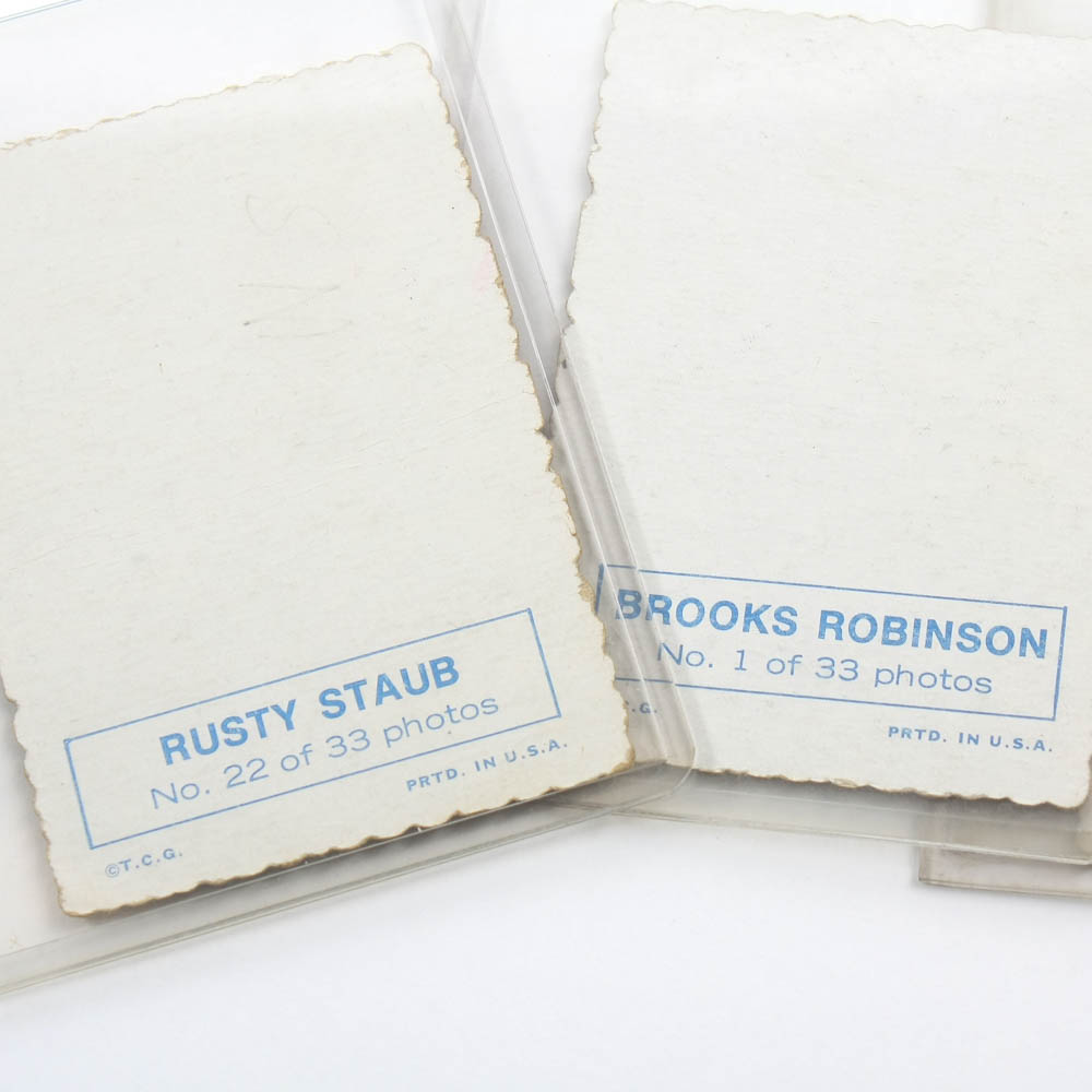 Vintage Baseball Trading Cards Collection