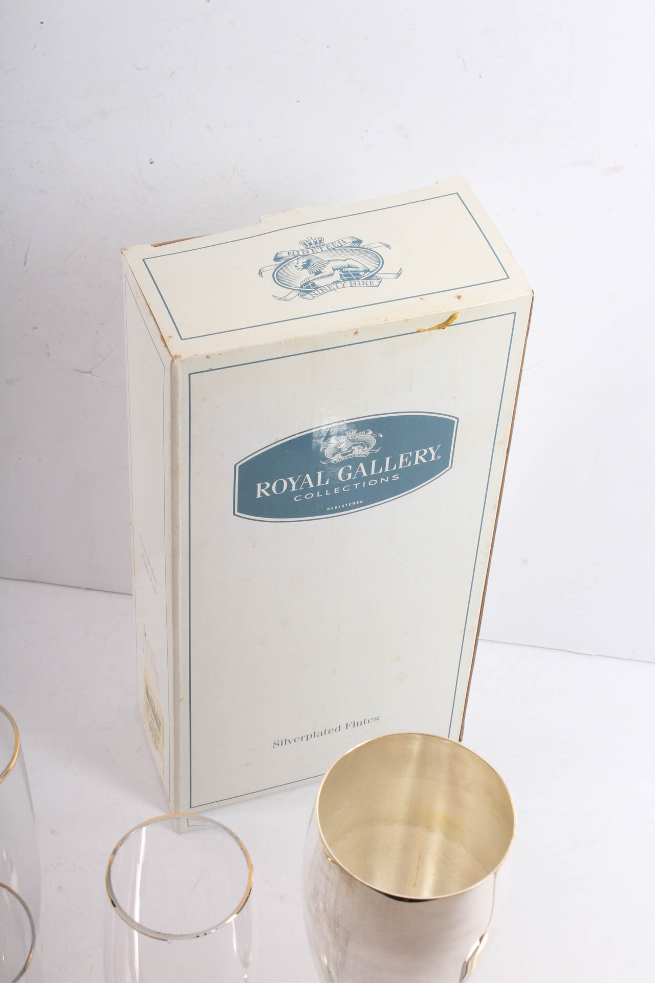 Marquis by Waterford Champagne Flutes with Royal Gallery