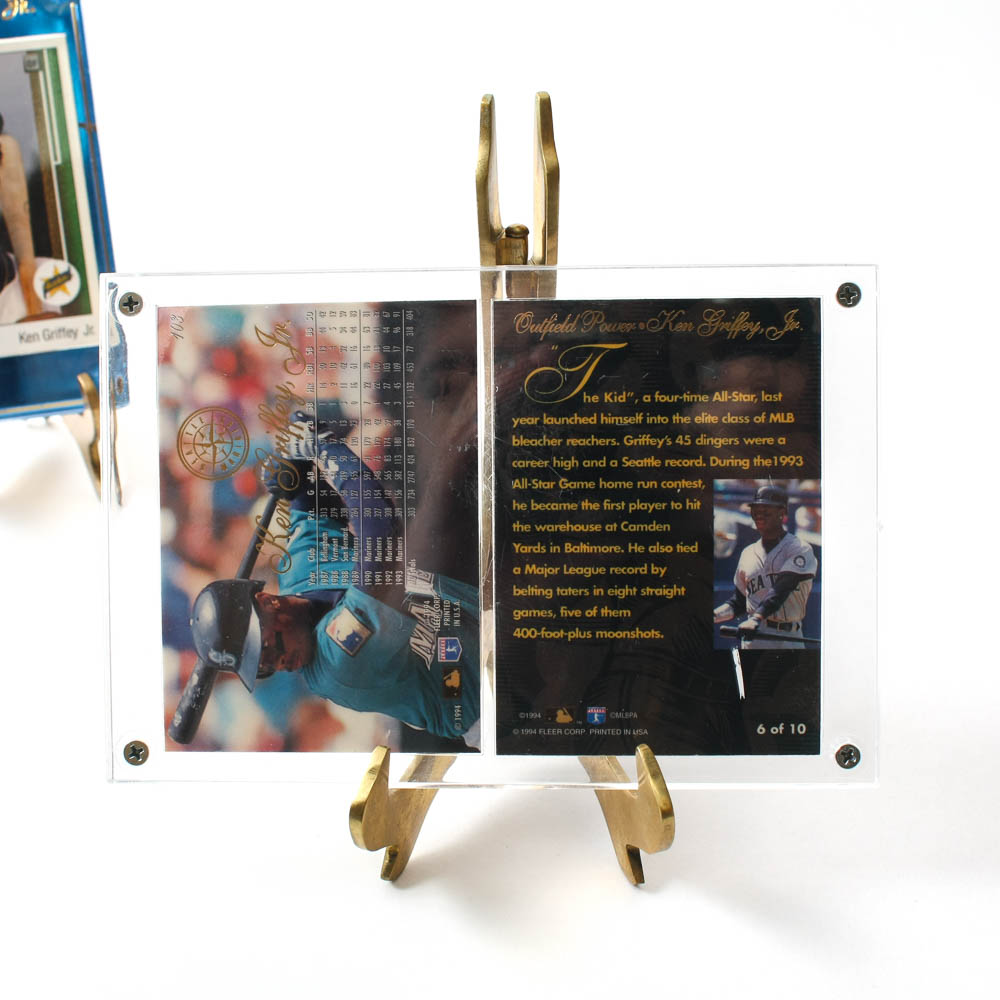 Ken Griffey, Jr. 1989 Upper Deck #1 Rookie and Flair 94 Sports Cards