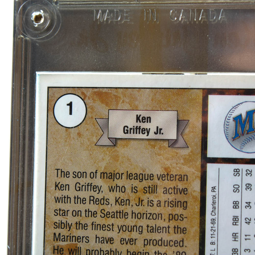 Ken Griffey, Jr. 1989 Upper Deck #1 Rookie and Flair 94 Sports Cards