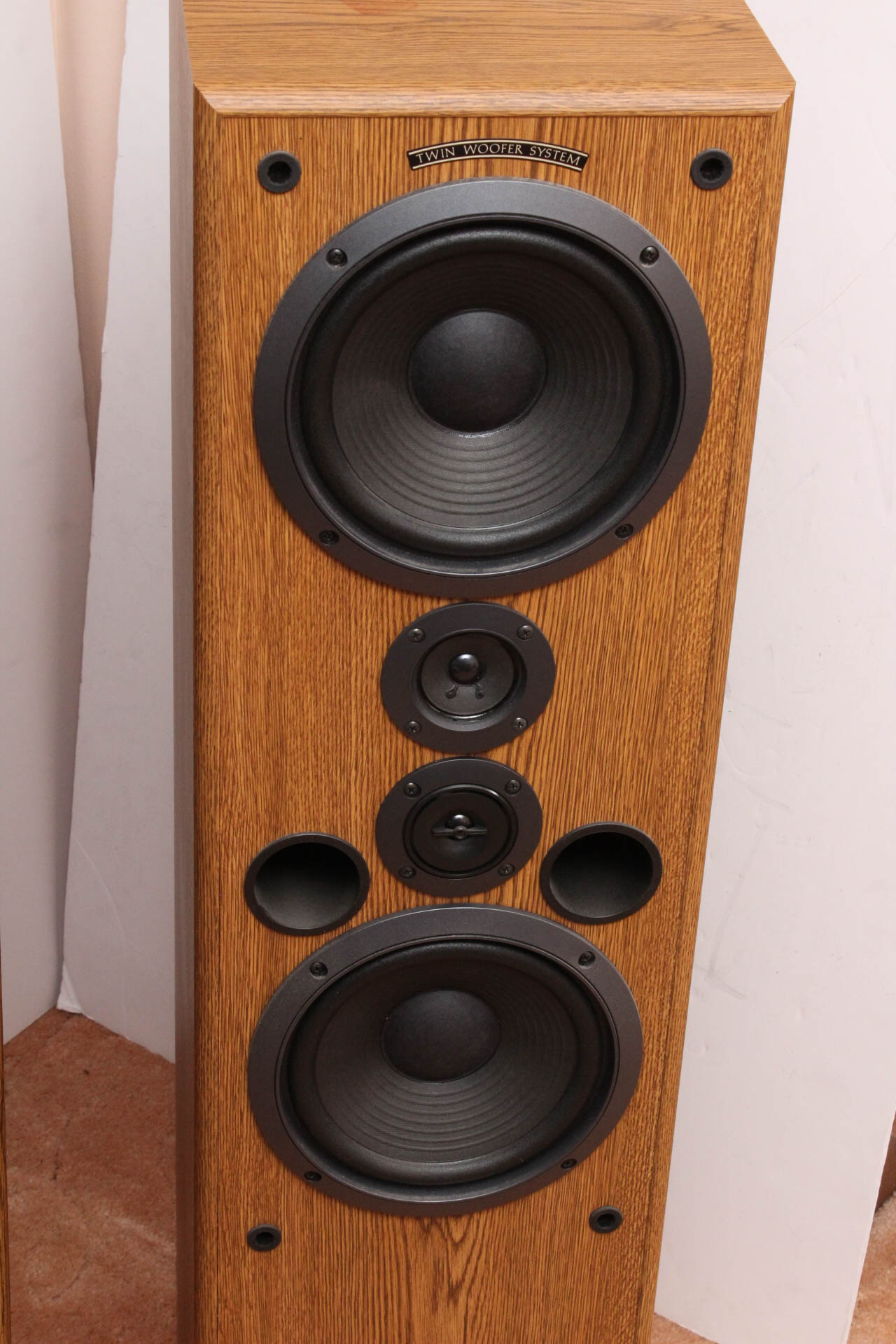 Pioneer Twin Woofer System Stereo Speakers