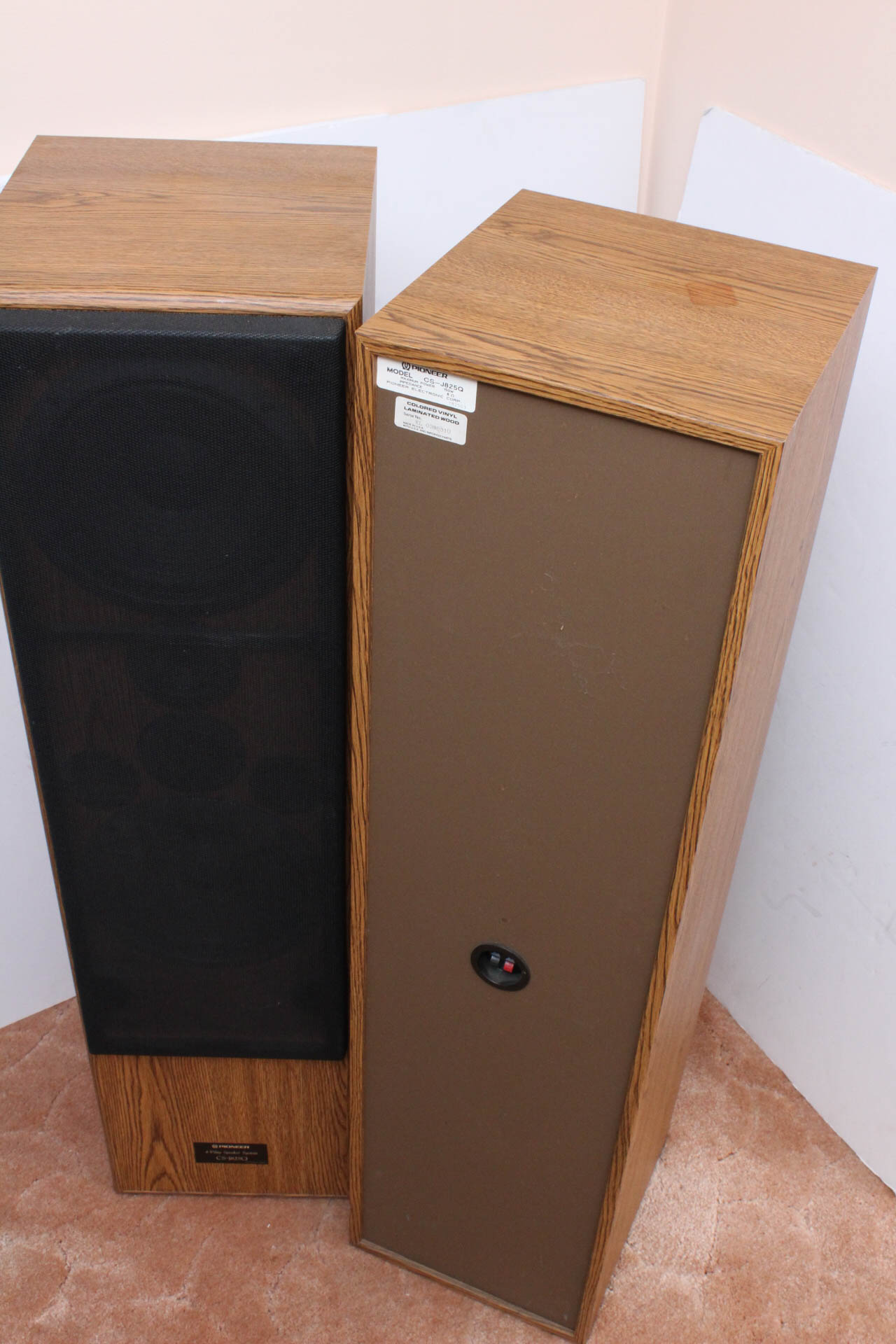 Pioneer Twin Woofer System Stereo Speakers