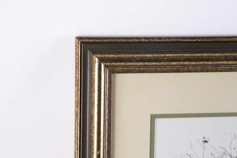 After John Haymson Offset Lithograph "The Capital, Williamsburg Va."