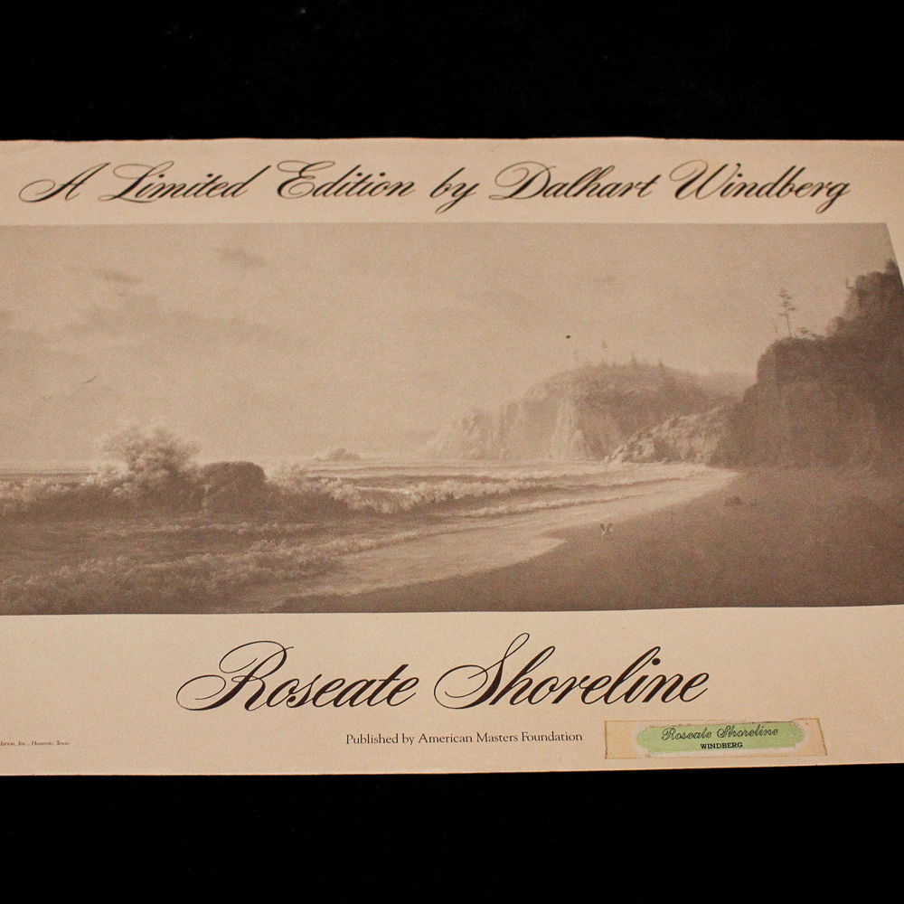 Dalhart Windberg Limited Edition Offset Lithograph "Roseate Shoreline"