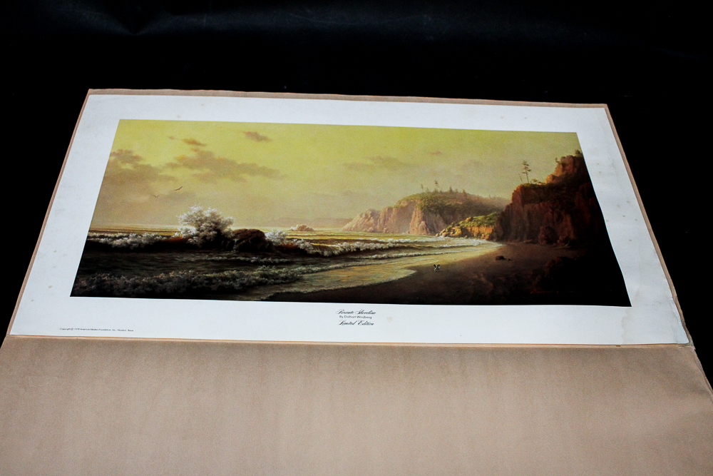 Dalhart Windberg Limited Edition Offset Lithograph "Roseate Shoreline"