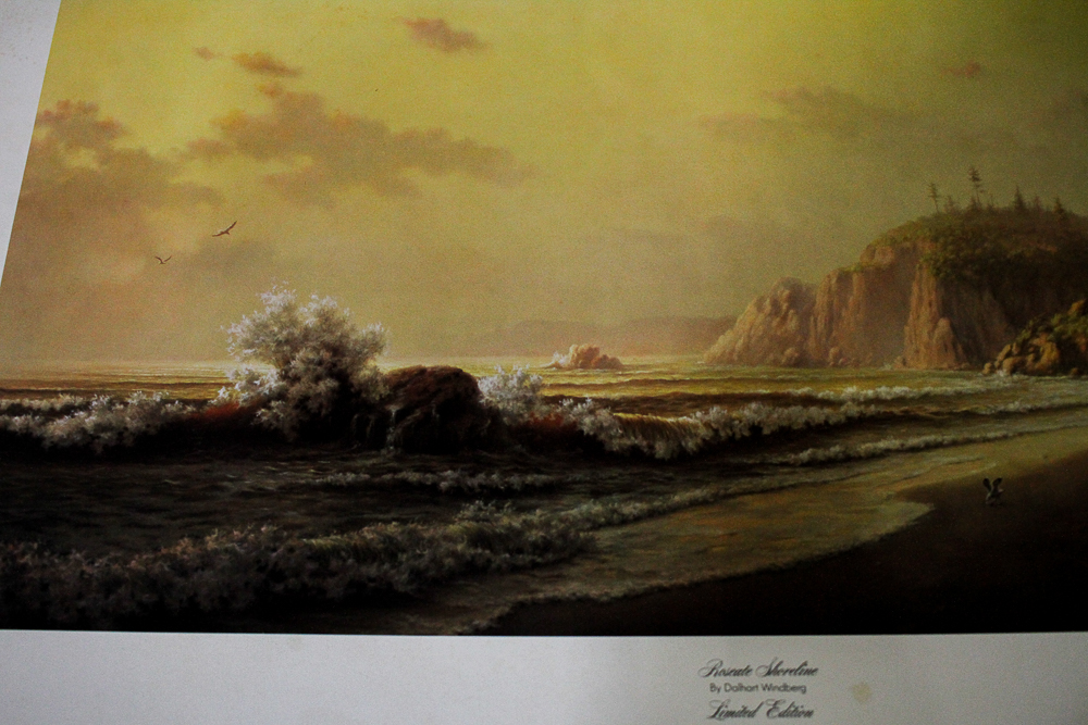 Dalhart Windberg Limited Edition Offset Lithograph "Roseate Shoreline"