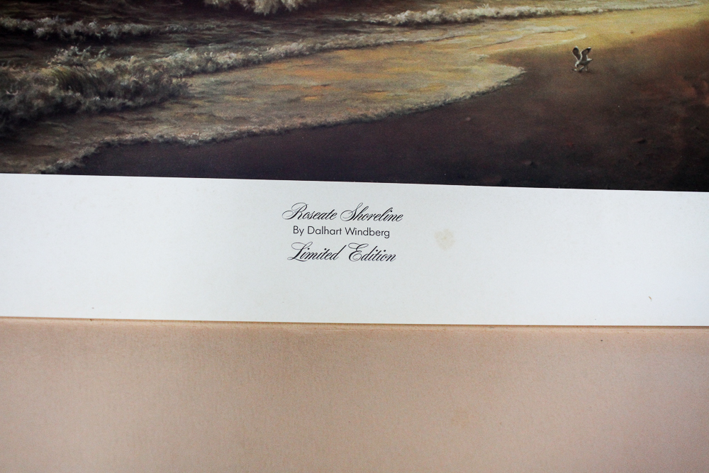Dalhart Windberg Limited Edition Offset Lithograph "Roseate Shoreline"
