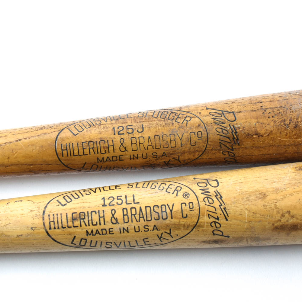 Vintage Louisville Slugger Little League Baseball Bats