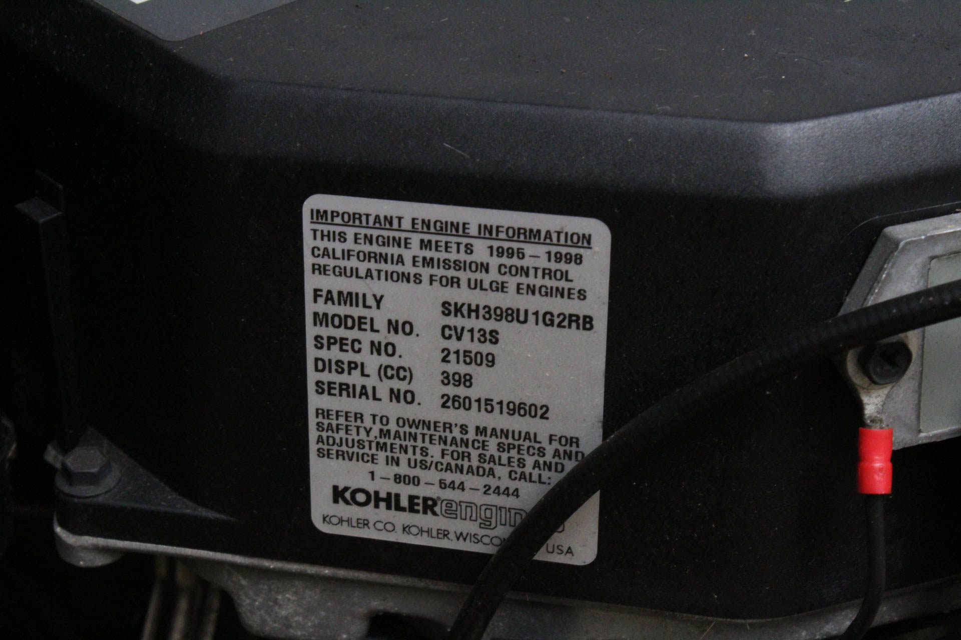 John Deere STX38 Lawn Tractor